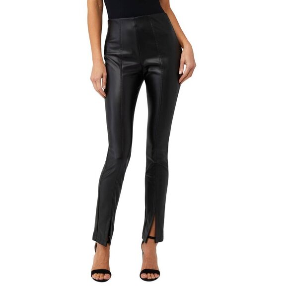 Steve Madden Anastasia Leggings in Black XSmall Womens Vegan Faux Leather Pants - Picture 4 of 11